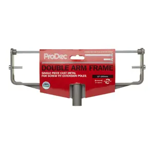 Prodec Cast Metal Double Arm Paint Frame 12 inch