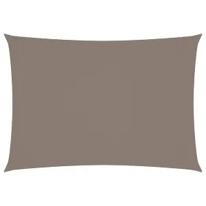 Berkfield Sunshade Sail Oxford Fabric Rectangular 3x5 m Taupe