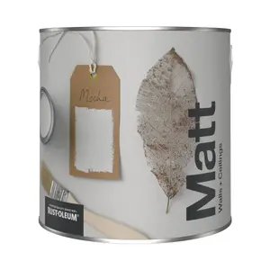 Rust-Oleum Washable Matt Wall Paint - Mocha 2.5L