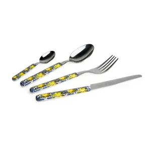 Excelsa Amalfi 24 Piece Stainless Steel Cutlery Set , Service for 6 (Set of 6)