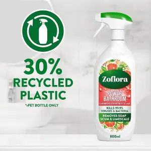 Zoflora Power Bathroom Cleaner Grapefruit & Lime 800ml