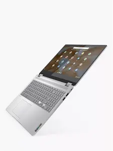 Lenovo Ideapad Flex 3I Chromebook Laptop, Intel Pentium Processor, 8GB RAM, 128GB Emmc, 15.6" Full HD, Arctic Grey