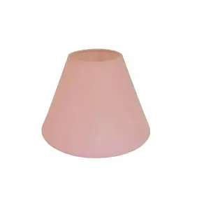 9" Cotton Coolie Lampshade - Rose