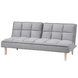 Sofa Bed SILJAN Light Grey Grey