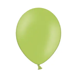 Belbal 10.5 Inch Balloons (Pack Of 100) Pastel Lime Green (One Size)