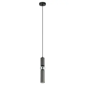 Luminosa Isidora Modern 1 Light Slim Pendant Ceiling Light, GU10