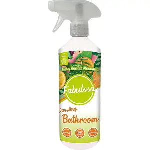 Fabulosa Anti Bacterial Bathroom Cleaner Lime Basil & Mandarin Spray 500ml