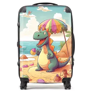 Dragon On A Beach Holiday Suitcase - Medium