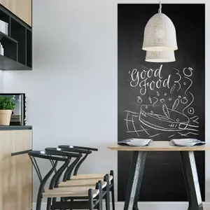 Walplus Blackboard Door Mural Sticker Art Decal For All Europe Size 45Cm X 200Cm