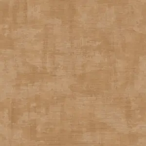 Galerie Italian Textures 3 Copper Unito Netto Distressed Linen Effect Wallpaper Roll