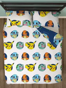 Pokemon Gotta Double Rotary Duvet and Pillowcase Set