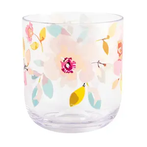 Gardenia 0.25ml Acrylic Drinking Glass Set (Set of 4)