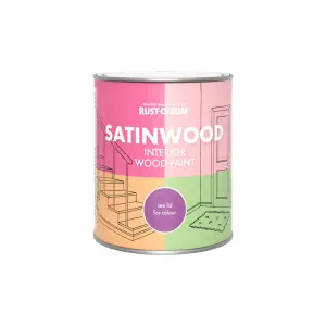 Rust-Oleum Happy As A Clam Satinwood Interior Paint 750ml