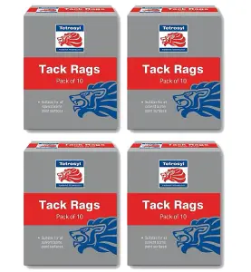 Unimask Tack Cloths Tack Rags Paint Cloth Tack Rag Tack Cloth Box Of 10 x4