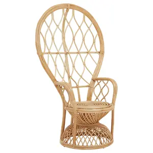 Interiors by Premier Java Natural Rattan Curved Chair