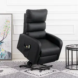 Power Massage Lift Recliner Chair with Heat & Vibration for Elderly, Heavy Duty and Safety Motion Reclining Mechanism