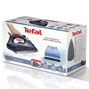 Tefal FV1713, Virtuo Steam Iron, Black & Blue