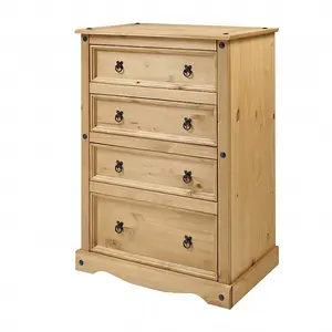 Mercers Furniture Corona 4 Drawer Chest of Drawers