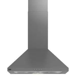 Beko HCP61422XH Stainless steel Chimney Cooker hood (W)59.8cm