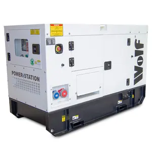 Diesel Generator Set Wolf Contractor 27.5kVA 22kW 415v 3 Phase Water-Cooled 38HP