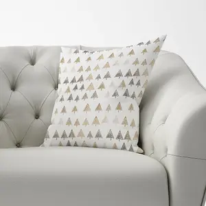 Geometric Christmas Tree Pattern Cushions 33cm x 48cm