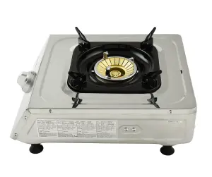 NJ NSD-11 Portable Gas Stove 1 Burner Stainless Steel Indoor Gas Cooker LPG 3.8kW