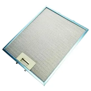 SPARES2GO Cooker Hood Grease Filter Extractor Vent Fan Metal Mesh (318 x 258mm, Pack of 2)