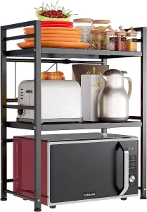 Ajustable Heavy Duty Microwave Oven Rack