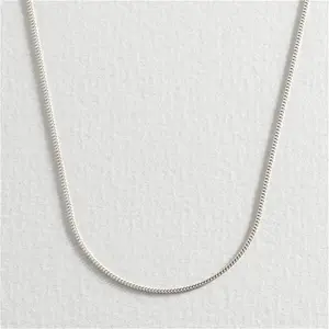 Revere Sterling Silver Fine Curb 20 Inch Chain