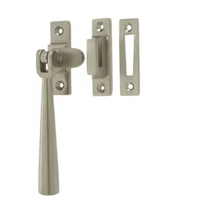 AFIT Satin Nickel Contemporary Casement Window Fastener 115mm