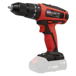 Sealey 20V 2Ah SV20 Series Diameter 13mm Lightweight Combi Drill/Driver Kit CP20VDDKIT1