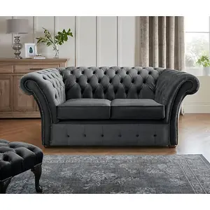 Chesterfield Beaumont 2 Seater Sofa Malta Slate 05