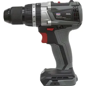 20V Brushless Hammer Drill Driver - 13mm Keyless Chuck - LED Light - Body Only