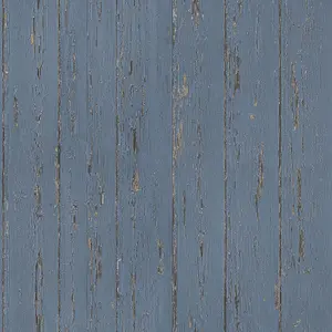 Galerie Homestyle Blue Black Shiplap Smooth Wallpaper