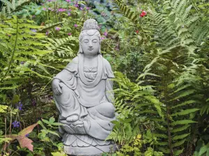 Traditional Kuan Yin (Guanyin) Buddha Statue