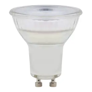 Diall GU10 1.9W 180lm Frosted Reflector spot Warm white LED Light bulb