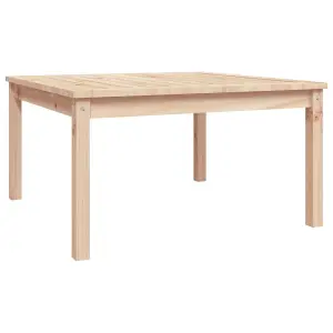 Berkfield Garden Table 82.5x82.5x45 cm Solid Wood Pine