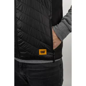 Caterpillar - Trades Hybrid Body Warmer - Black - Small