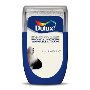 Dulux Easycare Washable & Tough Jasmine white Matt Wall & ceiling Emulsion paint, 30ml Tester pot