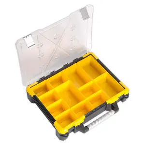 Sealey Parts Tools Storage Case Box With 12 Removable Compartments APAS12R