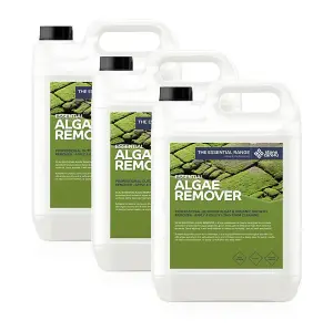 Stonecare4U - Algae Remover (15L) - Easily Removes Algae From Paving, Walls, Concrete, Roof Tiles & More - Alkaline Formula