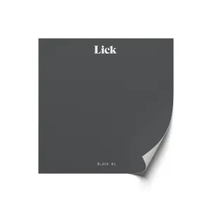 Lick Black 01 Peel & stick Tester