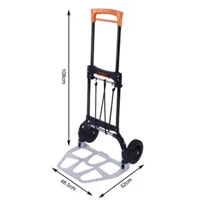 Magnusson Foldable Hand truck, 120kg capacity