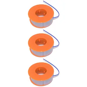 3 x Bosch Strimmer Trimmer Spool And Line ART23, ART26, ART30, ART2300, ART300, ART2600 by Ufixt