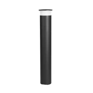 Luminosa Zip Outdoor Bollard IP65 LED 3W RGB Urban Grey