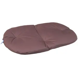 Heavy Duty Waterproof Mat Brown / Small (76cm W x 58cm D x 6cm H)