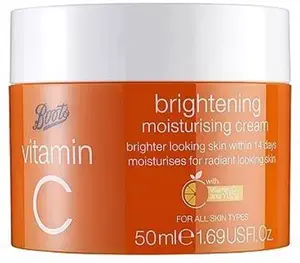 Boots Vitamin C Brightening Moisturising Cream 50Ml