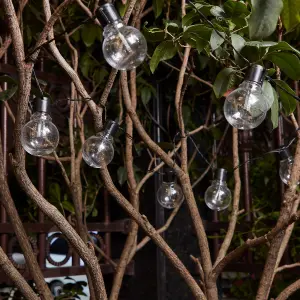 EGLO Partaj LED 4.5 Meter Black Transparent Outdoor Fairy Lights