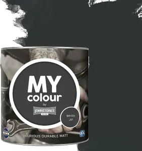 Johnstone's My Colour Durable Matt Paint Whitby Jet - 2.5L