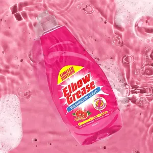 Elbow Grease Washing Up Liquid Pink Blush 600ml - Pack of 6